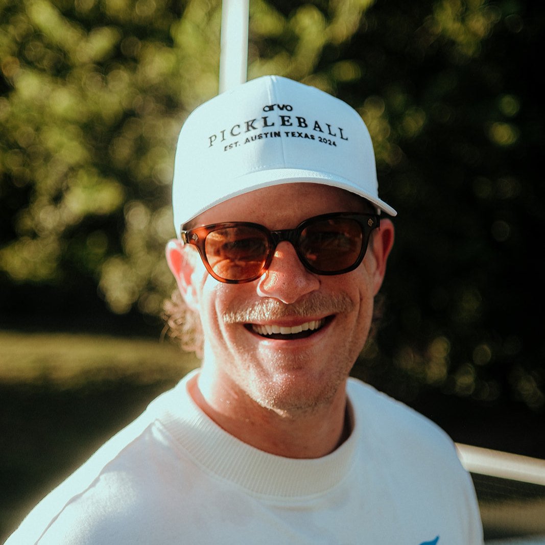 Arvo Pickleball - Performance Cap White/Black