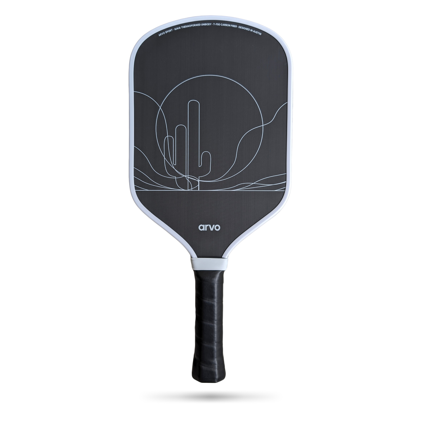 Golden Hour Pickleball Paddle | Raw T700 Carbon Fiber 16mm