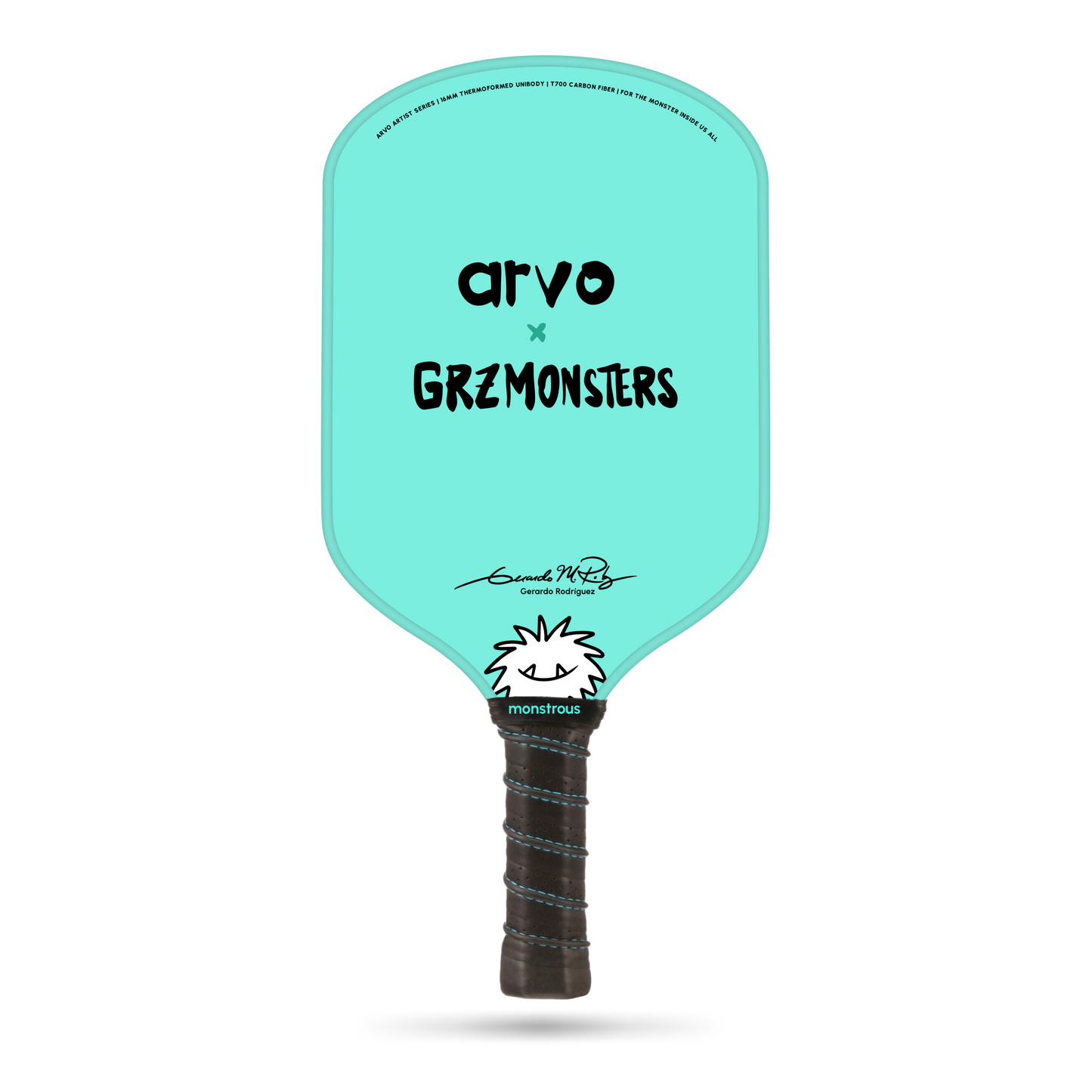 Arvo x GRZMonster 16mm Pickleball Paddle - MONSTROUS