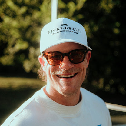 Arvo Pickleball - Performance Cap White/Black