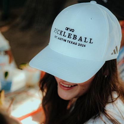 Arvo Pickleball - Performance Cap White/Black