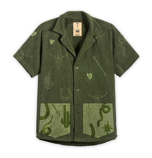 Men's Limited Edition Terry Towel Shirt - Austin Love